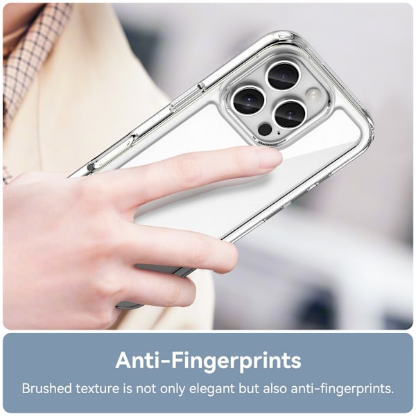 Hybrid Edge Case iPhone 16 Pro Transparent