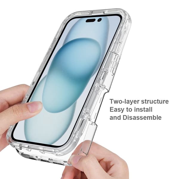 Allround Skal Skal iPhone 16 Transparent