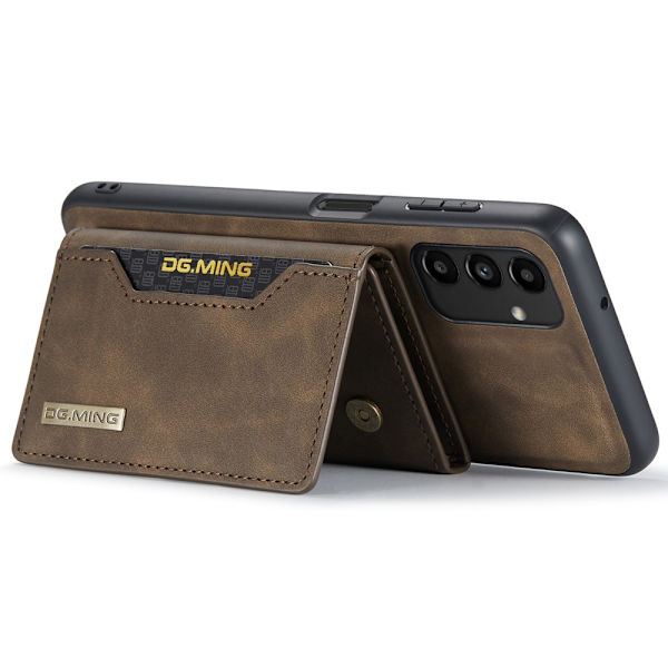 DG.MING 2 in 1 Magnetic Card Slot Case Samsung Galaxy A13 Brown