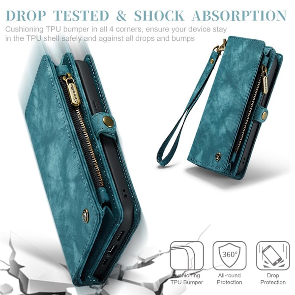 CaseMe Lompakkokotelo Multi-Slot iPhone 11 Pro Sininen