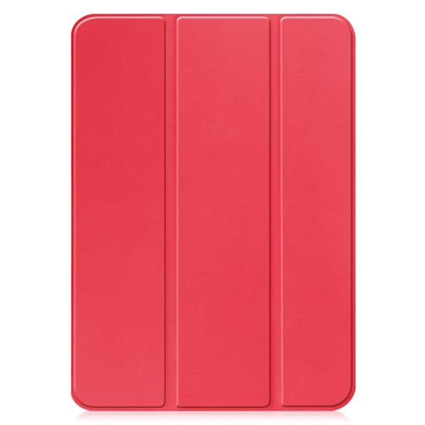 Apple iPad 11 11. sukupolvi (2025) Kotelo Tri-fold Punainen