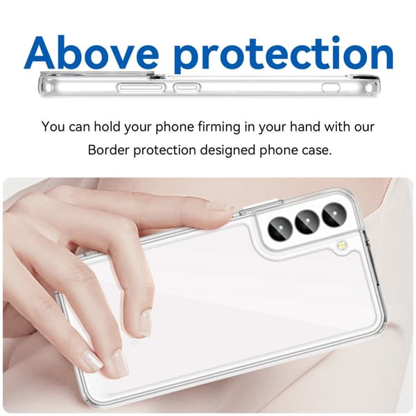 Hybrid Edge Skal Samsung Galaxy S23 Plus Transparent
