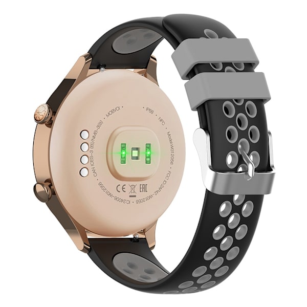 Sportarmbånd Samsung Galaxy Watch FE Sort/Grå