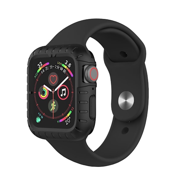 Tough Armor Silikonecover Apple Watch 40mm Sort