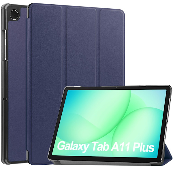 Samsung Galaxy Tab A11 Plus Fodral Tri-fold Blå