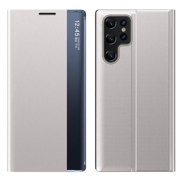 Samsung Galaxy S24 Ultra Fodral Med Display Grå