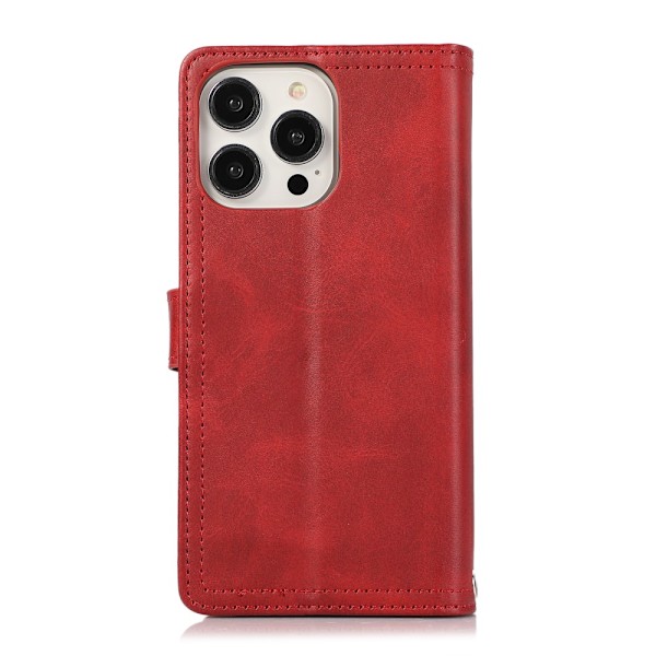 Pungetui Multi-Slot iPhone 16 Pro Rød