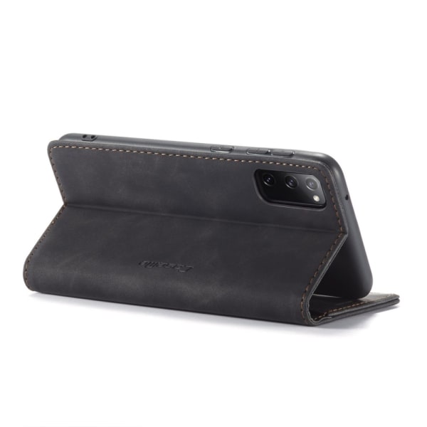 CaseMe Slim Pungetui Galaxy S20 FE Sort