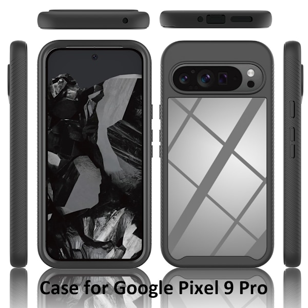 Allround-kotelo Google Pixel 9 Pro XL Musta