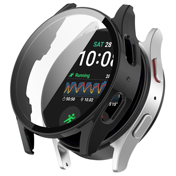 Samsung Galaxy Watch 7 40mm Hårdplast + Glas Sort
