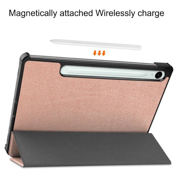 Samsung Galaxy Tab S9 FE -kotelo Tri-fold Pinkki
