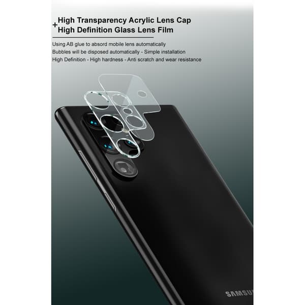 IMAK Härdat Glas Linsskydd Samsung Galaxy S22 Ultra