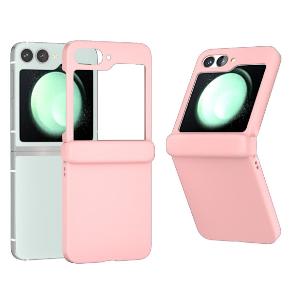 Hårdskal Gummerat Hinge Protection Samsung Galaxy Z Flip 6 Rosa