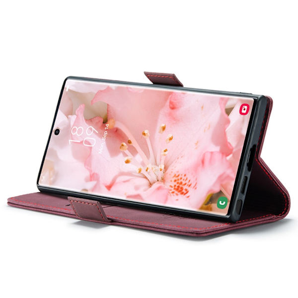 CaseMe Slim Pungetui Samsung Galaxy S24 Ultra Rød