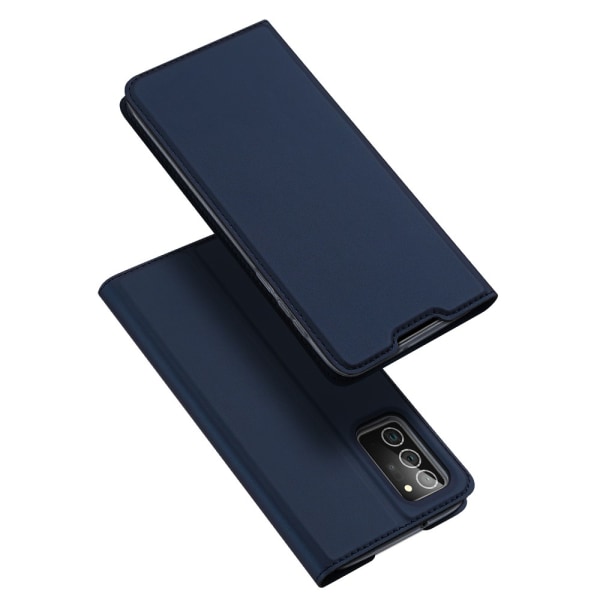 Dux Ducis Skin Pro Nahkakotelo Galaxy Note 20 Sininen