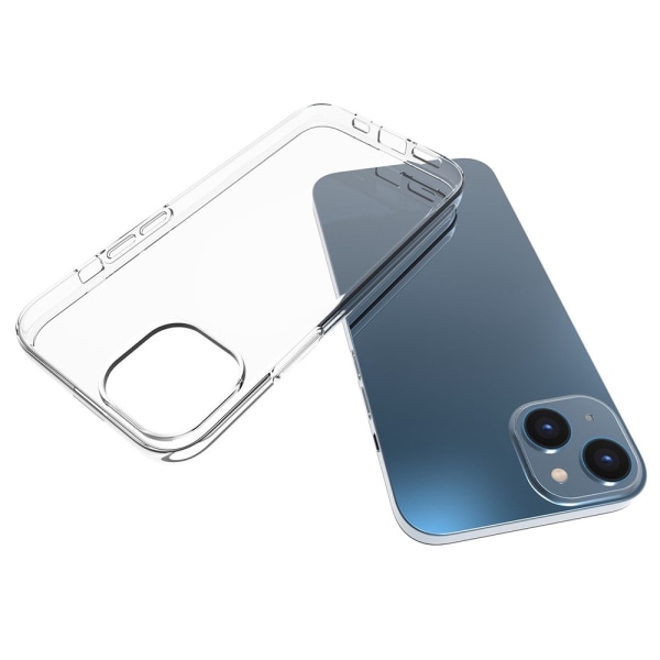 iPhone 14 Plus -kuori TPU läpinäkyvä
