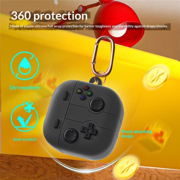 Silikonecover Samsung Galaxy Buds 4 Gamepad Sort