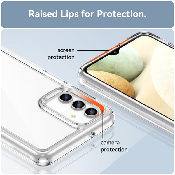 Hybrid Edge Case Samsung Galaxy A13 Transparent
