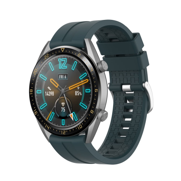 Silikonarmband Huawei Watch GT/GT 2 46mm/GT 2 Pro Grön e335 | Fyndiq