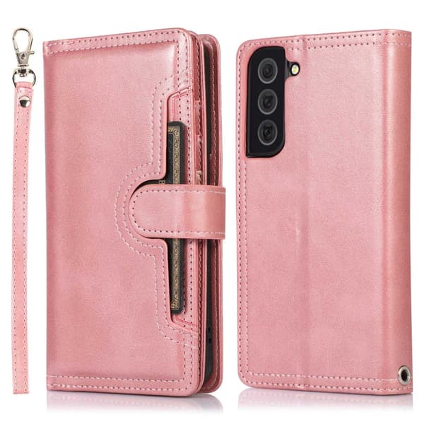 Pungetui Multi-Slot Samsung Galaxy S23 Roséguld