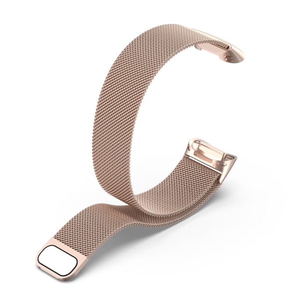 Milanese Loop Armband Fitbit Charge 5 Champagneguld