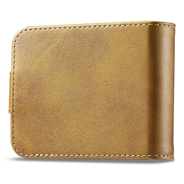 LC.IMEEKE Plånboksfodral Samsung Galaxy Z Flip 5 Cognac