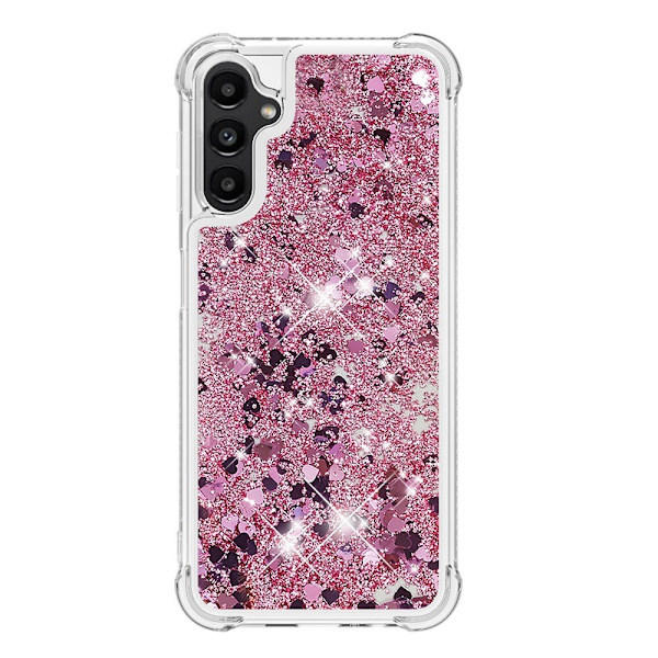 Glitter Bling TPU Case Samsung Galaxy A14 Roséguld