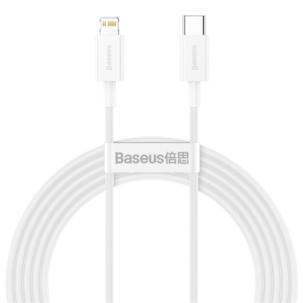 Baseus Snabbladdnings Kabel USB C till Lightning 20W 2m