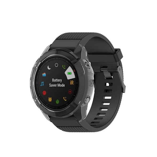 Edge Kotelo Garmin Fenix 6X Musta