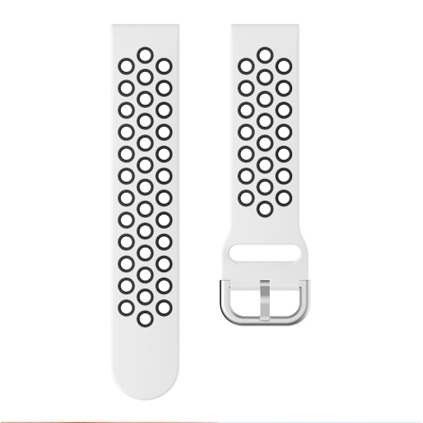 Sportarmbånd Fitbit Versa/Versa 2 Hvid/Sort