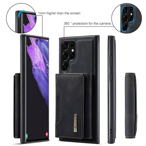 DG.MING 2 in 1 Magnetic Card Slot Case Samsung Galaxy S23 Ultra