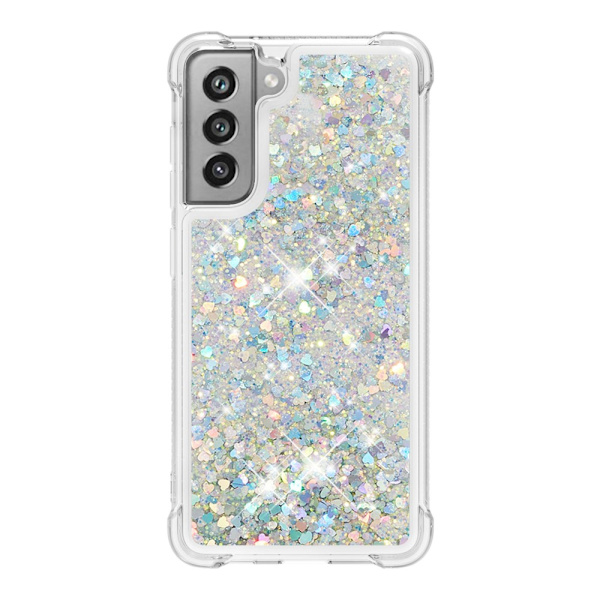 Glitter Bling TPU-kuori Samsung Galaxy S21 FE -hopea