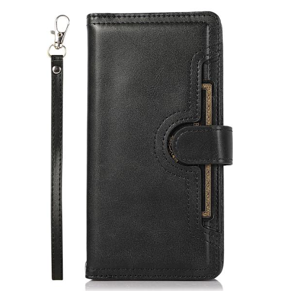 Plånboksfodral Multi-Slot iPhone 16 Svart