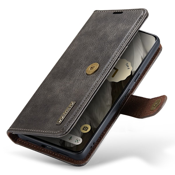 DG.MING 2-in-1 Magnet Wallet Google Pixel 8 Brown