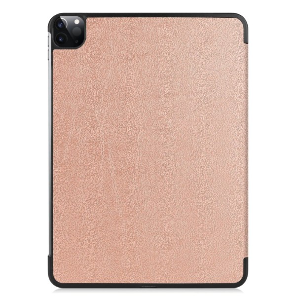 iPad Pro 11 3rd Gen (2021) Fodral Tri-fold Rosa