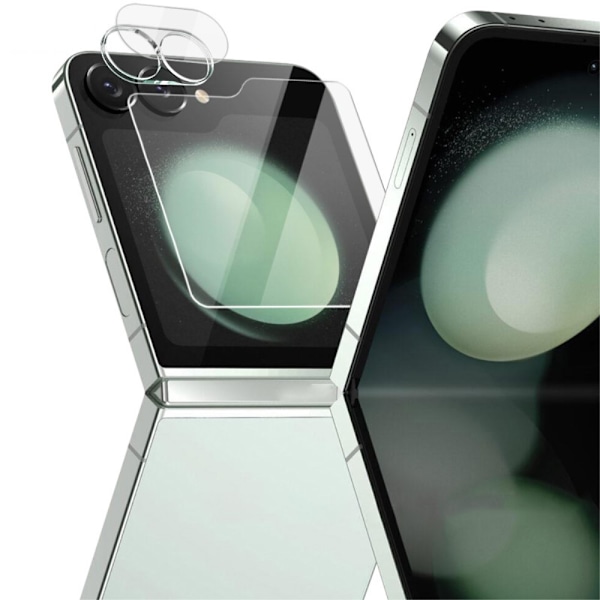 IMAK Härdat Glas Linsskydd+Bakskärmskydd Samsung Galaxy Z Flip 6