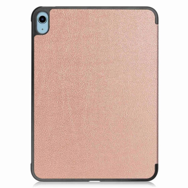 iPad 10.9 2022 (10. generation) Etui Tri-fold Roséguld