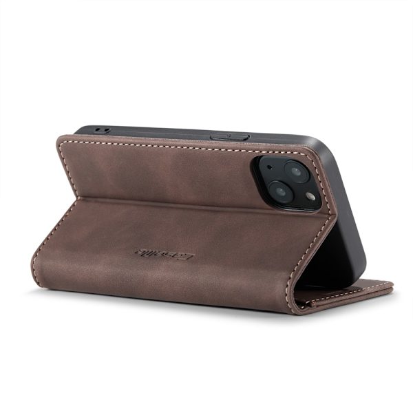 CaseMe Slim Pungetui iPhone 13 Mini Brun