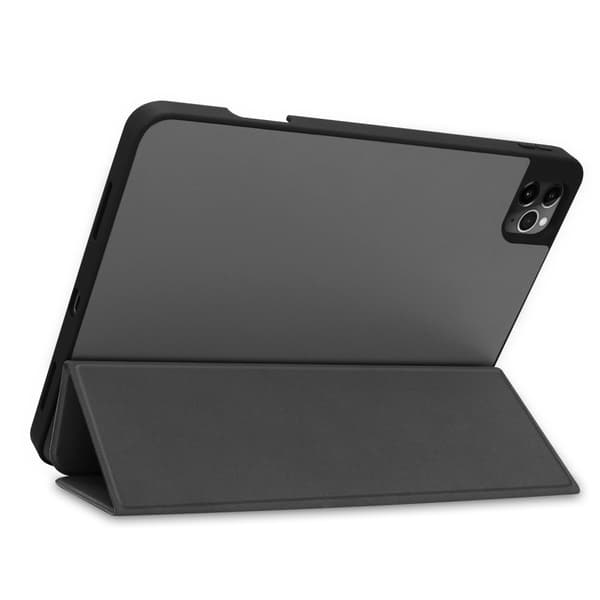 iPad Pro 11 1. sukupolvi (2018) -kotelo Tri-Fold kynätelineellä, harmaa