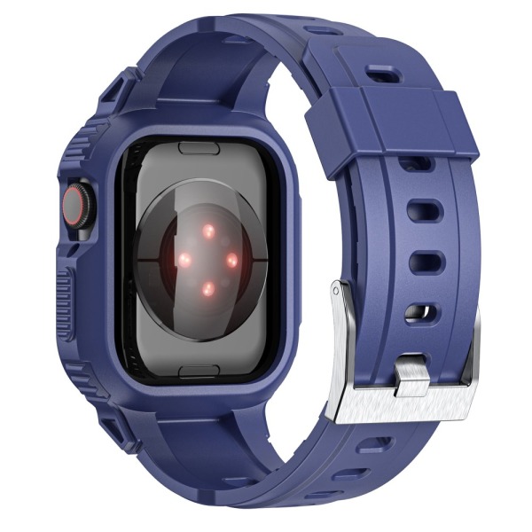 Apple Watch Ultra 2 49mm Stöttåligt Skal + Armband Blå