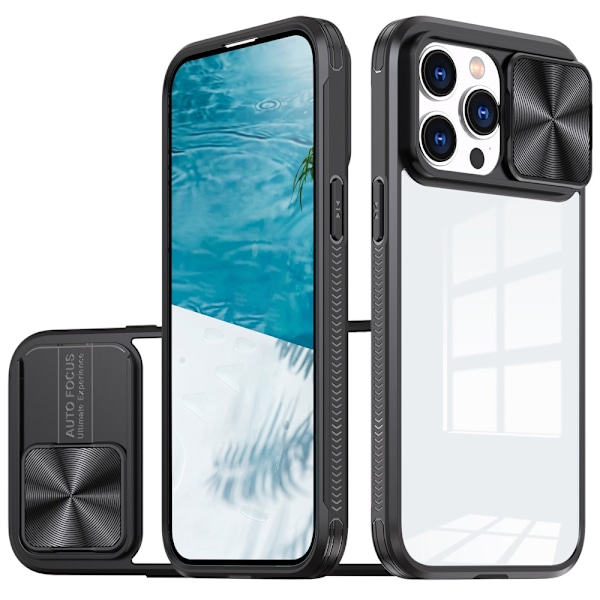 Edge Cover Kamerabeskyttelse iPhone 16 Pro Sort