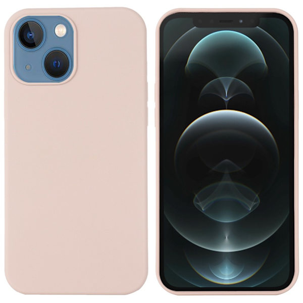 MagSafe silikonecover iPhone 14 Plus Rosa