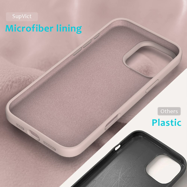 Silikonecover iPhone 16 Pro Rosa