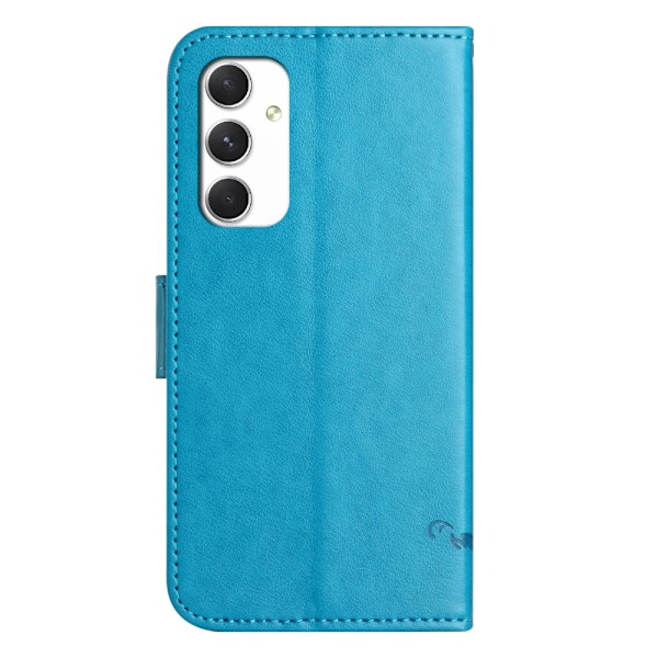 Læderetui Butterfly Samsung Galaxy A16 Blå