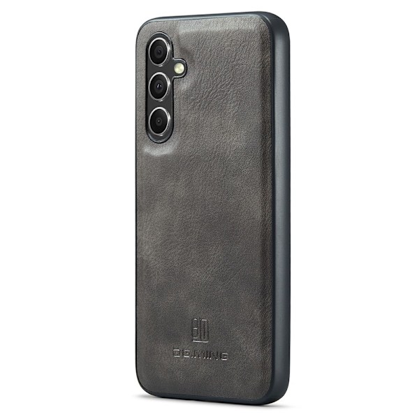 DG.MING 2-in-1 Magnet Wallet Samsung Galaxy S25 Plus Brown