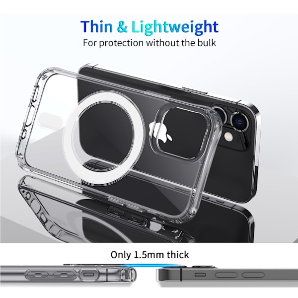 MagSafe Skal iPhone 12 Pro Max Transparent