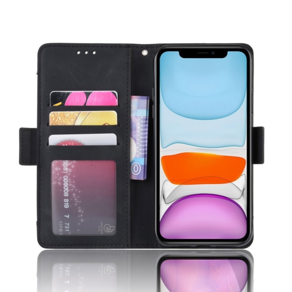 Multi Slot -lompakkokotelo iPhone 12 Pro Max, musta