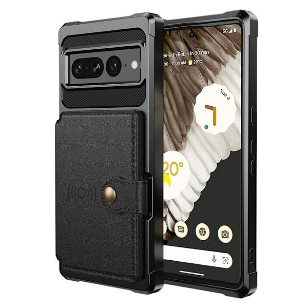 Moni korttipaikka Google Pixel 7 Musta