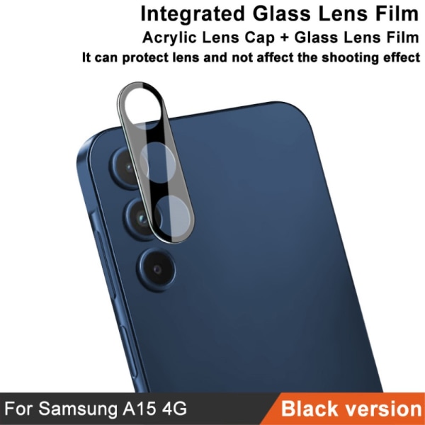 Imak Hærdet Glas Linsebeskyttelse Samsung Galaxy A15 Sort