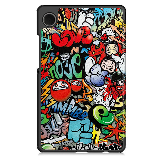 Samsung Galaxy Tab A11 Fodral Tri-fold Graffiti
